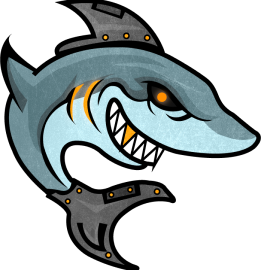 Winshark Shark Mascot